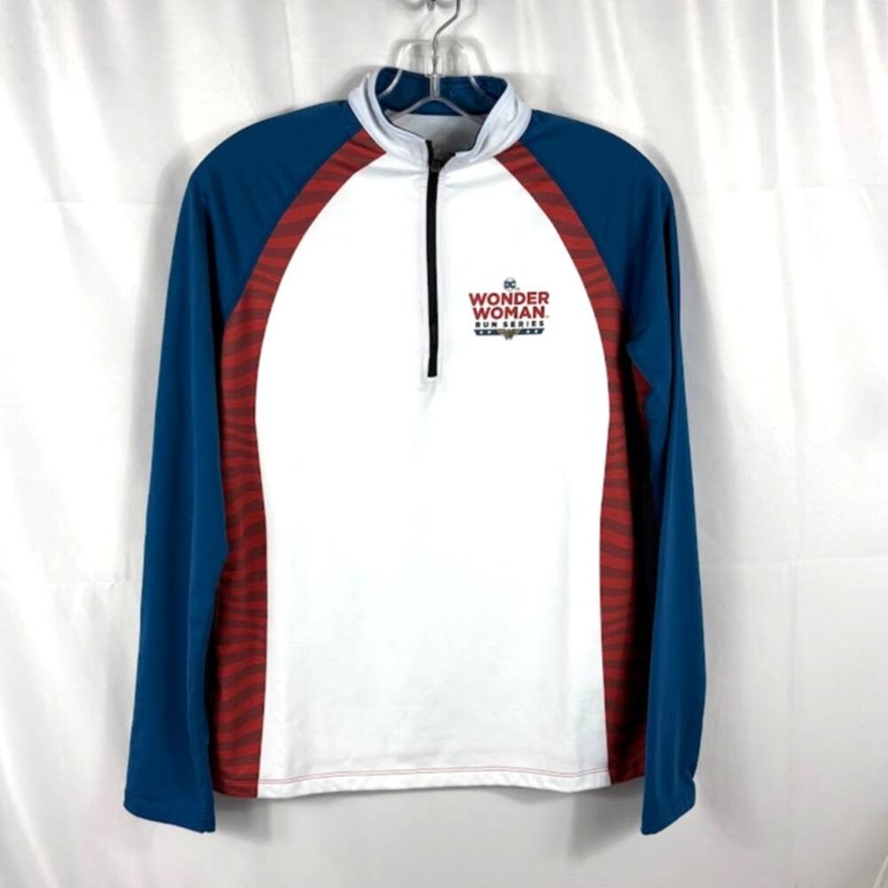 DC Wonder Woman Run Series M 1/4 Zip Top RM Running Man